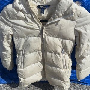 Polo by Ralph Lauren Kids Cream Puffer Jacket